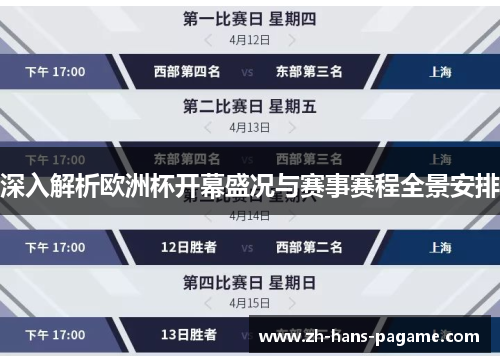 深入解析欧洲杯开幕盛况与赛事赛程全景安排